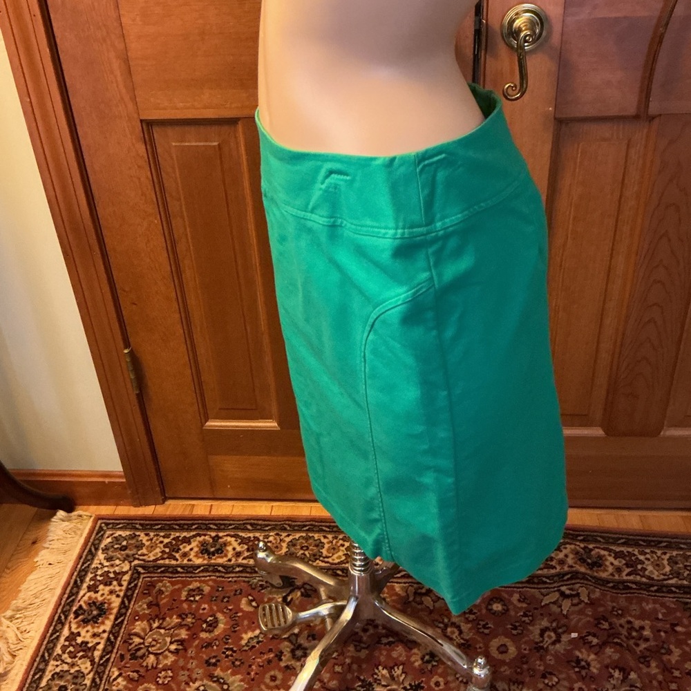 Valerie Bertinelli Teal Pencil Skirt - Picture 5 of 9